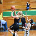 Tori Polda races to the basket for two points. / John Stimpson photo