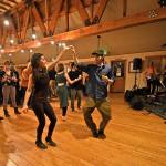 Staff photo/Tate Thomson                                Islanders danced to the sounds of River Rye at the 2019 Summit Hoedown.