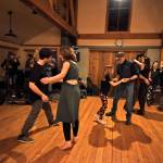 Staff photo/Tate Thomson                                Islanders danced to the sounds of River Rye at the 2019 Summit Hoedown.