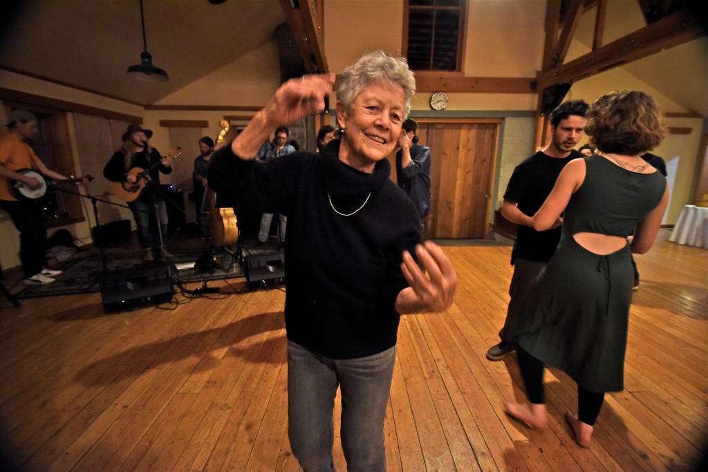 Staff photo/Tate Thomson                                Islanders danced to the sounds of River Rye at the 2019 Summit Hoedown.