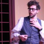 Staff photo/Heather Spaulding. Scott Dow as Walter Peirce.