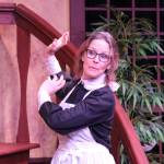 Staff photo/Heather Spaulding. Shannon Kelley as Bridget.