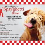 ‘Spay-Ghetti’ dinner, Feb. 26