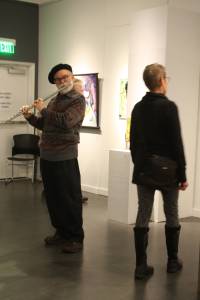 Artist and islanders showed their love of art for Valentines