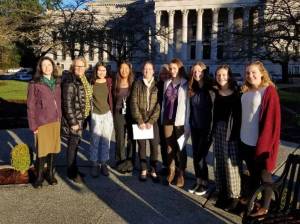 Friday Harbor students head to Olympia to discuss environmental issues