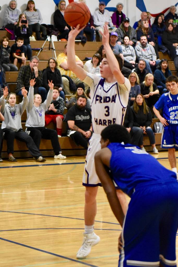 John Stimpson photo / Lucas Chevalier made crucial foul shots to secure the win.