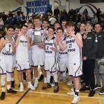 John Stimpson photo / Tri-district 2B Boys Basketball Champions for 2018-2019.