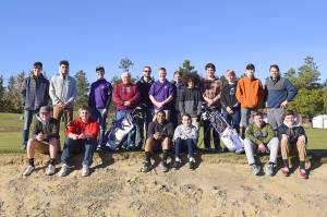 <strong>Staff photo/Tate Thomson</strong>                                Front row (L to R): Chase Wilson, August Teagan August-Frocklage, Mateo Blackmon, Tyler Fleming, Jack Mason, Spencer Rishel. Back row (L to R): Ethan Havel, Miles Williamson, Lucas Wickman, Jack Rice (Head Coach), Aidan Shannon, Isaac Brumsickle, Joseph Kaden, Jonah Strasbourger, Sander Van Hamersfeld, Blaze Borgquist, Dexter Prescott, Gordy Waite (Assistant Coach). Not Pictured: Ian Volk, Peter Kulseth, Ben Dillery Levi Doenges, Weston Swirtz, Jack Knapik, Nick Copley, Torsten Raichlen, Dexter Prescott and Greg Sawyer (Assistant Coach).