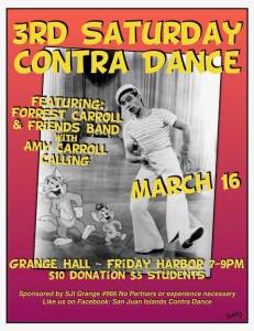 Contra dance, March 16