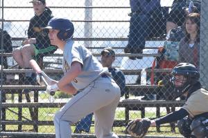 Baseball battles 1A league team