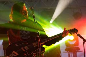 The Burned performs on San Juan and Lopez