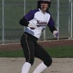 Wolverines softball beats the Braves