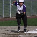 Staff photo/Heather Spaulding. Bristol Halvorson on the run.