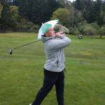 Golf team ties with Mount Vernon in mid-season home game