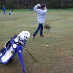 Golf team ties with Mount Vernon in mid-season home game