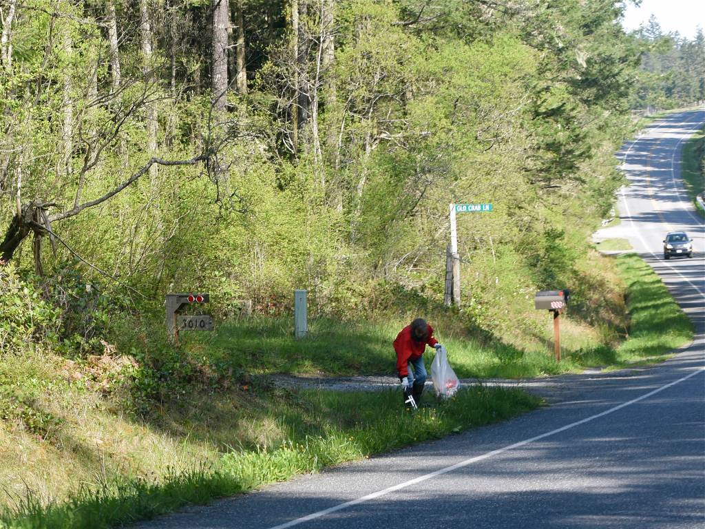 Locals clean up the islands