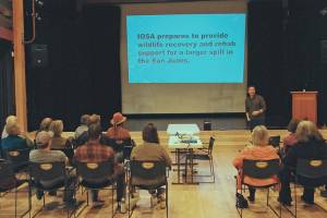 IOSA Oil Spill Meetings Attract a Crowd