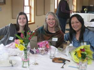 Contributted photo. From left to right: Genevieve Gislason, Shannon Calverley and Katie Heeb.