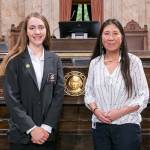 Legislative page Ela Angevine