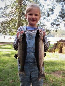 Friday Harbor girl wins fishing derby on Orcas