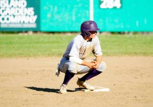 Contributed photo/Claudia Mills. Nick Herko on base.