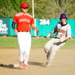 Contributed photo/Claudia Mills. Gavin Mason on base.