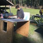 Juniors work to complete their community projects