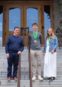 High school students art honored