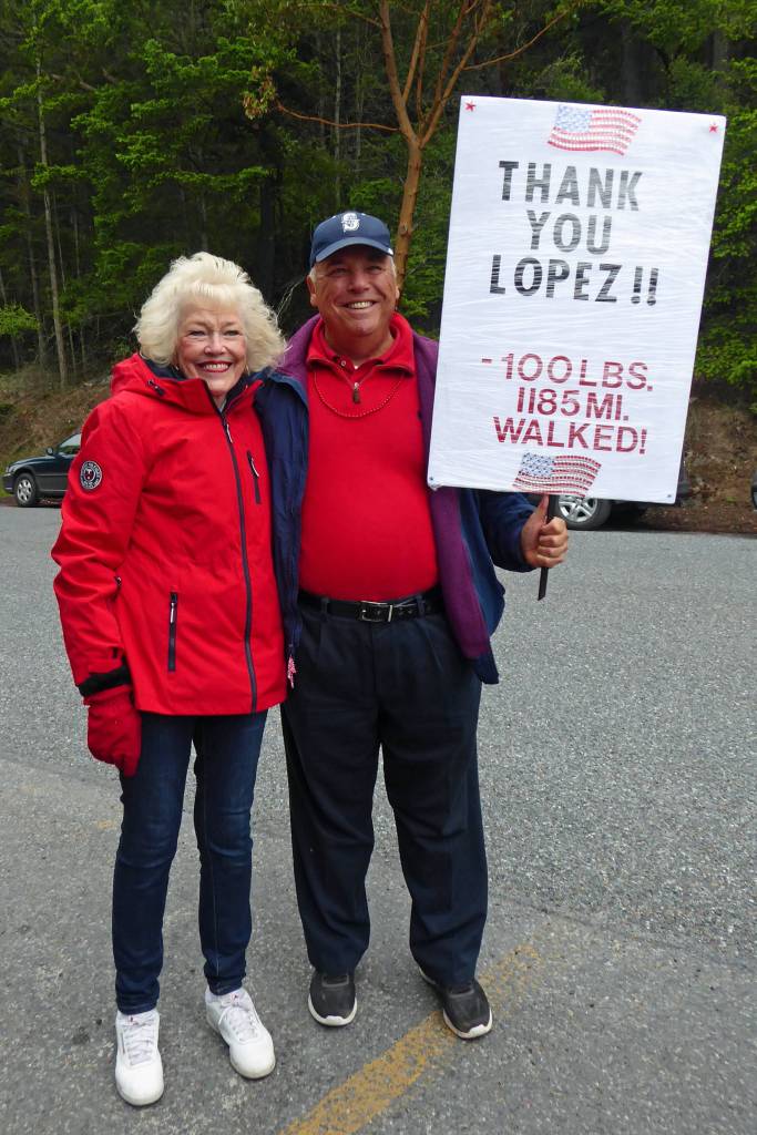 Contributed photo/ Stephanie Cariker and Joyce Lyster. Ted and Karla Therriault