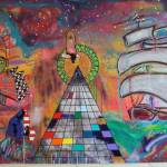 Staff photo/Heather Spaulding. Work by Joe Wright.