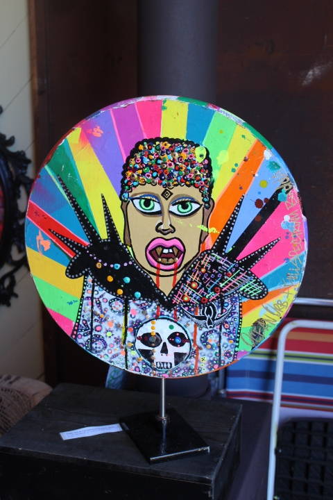 Staff photo/ Heather Spaulding. Work by Joe Wright.