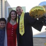 Friday Harbor Graduates throw their caps