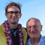 Friday Harbor Graduates throw their caps