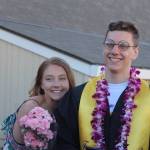 Friday Harbor Graduates throw their caps