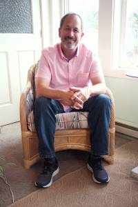 Laura Kussman/staff photo                                Dave Dunaway in the SAFE San Juans Eastsound office.