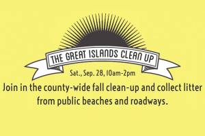 Great Islands Clean-up, Sept. 28