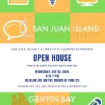 Griffin Bay open house, Oct. 23