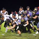 Both teams were plagued by several fumbles during the game. The Tigers, however, were unable to convert any Wolverine fumbles into a score. (John Stimpson/contributed photo)