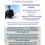 Friday Harbor Labs seminar, Nov. 20