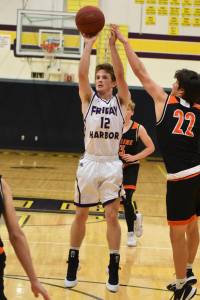 Ethan Germain, No. 12, goes for two points. (John Stimpson/contributed photo)
