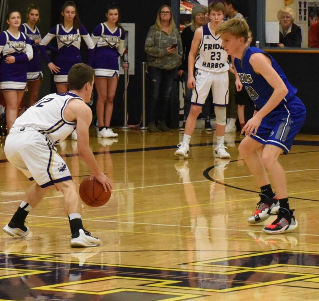 Ethan Germain sets up the offensive play. (John Stimpson contributed photo.)
