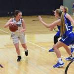 Fallon Taylor sets up the offensive play. (John Stimpson/contributed photo)