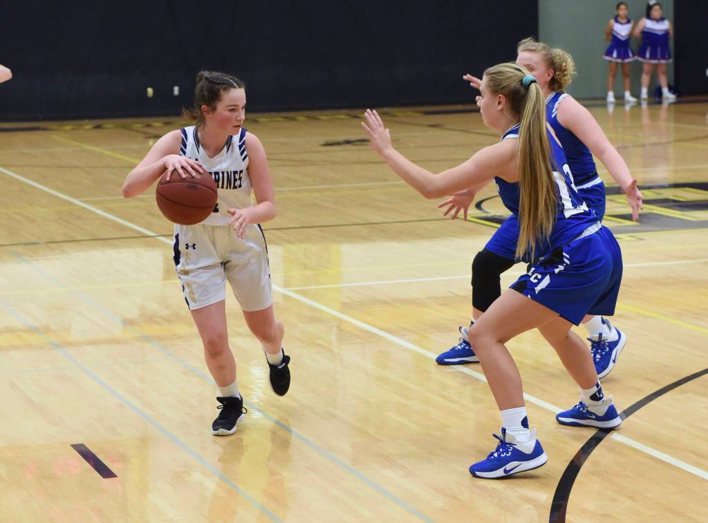 Fallon Taylor sets up the offensive play. (John Stimpson/contributed photo)