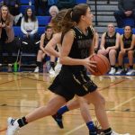 Sheya Welty goes up for a two-point layup. (John Stimpson/contributed photo.)