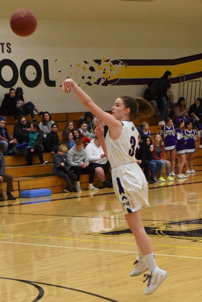 Rachel Starr with a two-point shot. (John Stimpson/contributed photo.)