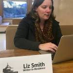 Contributed photo                                Liz Smith, writer in residence.