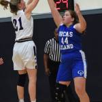 Bailee Lambright with a five-foot jumper and two points. (John Stimpson/contributed photo.)