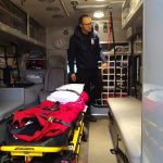 EMT on the rig. (Contributed photo.)