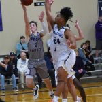 Kyson Jackson battles his way to a two-point shot! (John Stimpson/contributed photo)