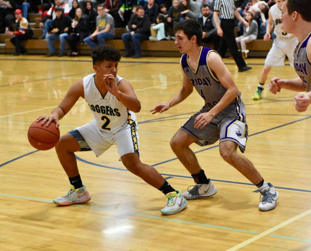 Ty Anderson applies tough defense pressure. (John Stimpson/contributed photo.)